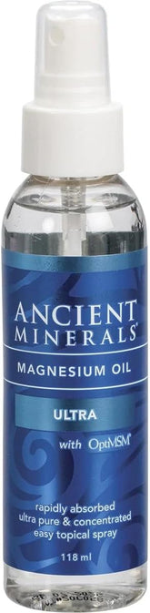 Ancient Minerals Magnesium Oil With MSM 118 ml